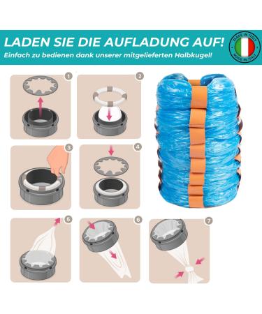 Buy My Happy Nappy Refills - Compatible with Tamee Tipee Simplee Sangenic Twist & Click - Super X8 with 7-Layer Anti-Odor Treatment - Buy Online on GoSupps.com