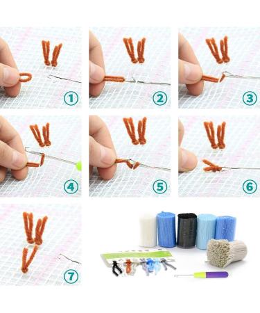 Special-Shaped Animal Fox DIY Rug Kit for Adults | Latch Hook Kits - Shop Now! - Buy Online on GoSupps.com