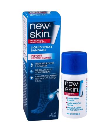 New-Skin Liquid Bandage Spray 1 Oz - Fast-Acting Wound Sealant - Buy Online on GoSupps.com