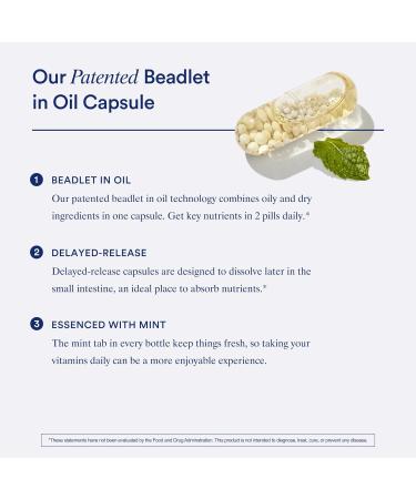 Ritual Teen Boys Vitamins - Immune & Brain Support with Zinc, Omega-3 DHA, B12, Non-GMO - 30 Day Supply - Buy Online on GoSupps.com