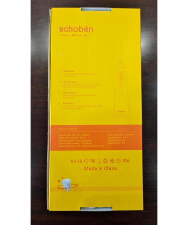 Water Dental Flosser - Rechargeable Oral Irrigator | 4 Modes & IPX7 Waterproof Teeth Cleaning Picks for Home & Travel (Black - Buy Online on GoSupps.com