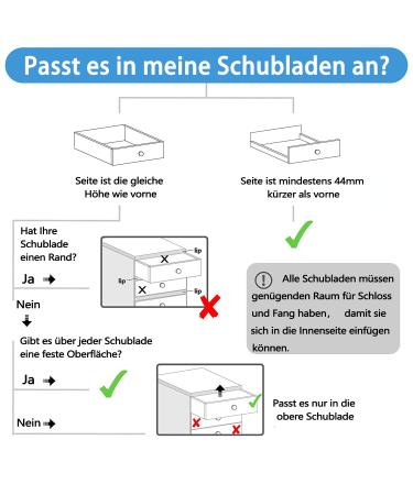 Norjews Baby Safety Magnetic Cabinet Lock - 10 Locks & 2 Keys Invisible Childproofing for Cabinets and Drawers No Drilling Required - Buy Online on GoSupps.com