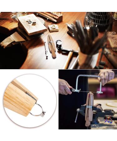 PandaHall Wooden Ring Clamp Tool - 2 Pack Jewelers Holder for Polishing & Repairing Rings - Vice With Leather Jaws for Stone Setting & Engraving - Buy Online on GoSupps.com