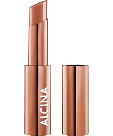 Dr AS ALCINA Nutri Lipstylo Toffee Caring lipstick with transparent color gloss cares for the lips revitalizes and reduces lip wrinkles natural oils and waxes and sesame extract