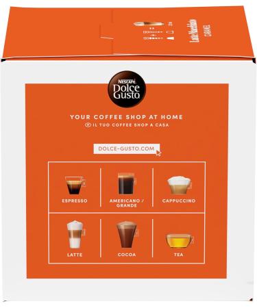 NESCAF Dolce Gusto Latte Macchiato Caramel Coffee Capsules 16 Coffee Capsules Caramel 1688 g 1er Pack - Buy Online on GoSupps.com