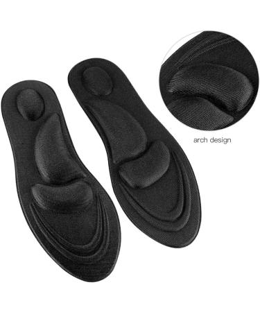 Memory Foam Orthotic Insoles for Flat Feet Arch Support - Men's Comfort Shoe Pad - Buy Online on GoSupps.com