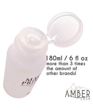 Amber Lash Magic Primer 180ml - Gentle Eyelash Extension Primer for Strong Adhesive Bonding | Removes Makeup Residue, Oil & Dust - Buy Online on GoSupps.com