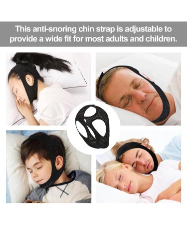 Anti Snoring Chin Straps | Adjustable & Breathable Sleep Apnea Solutions for Men & Women - Buy Online on GoSupps.com