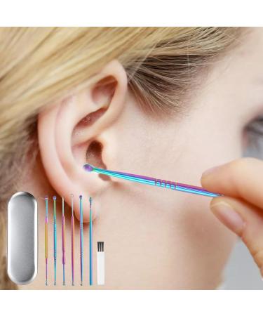 Earwax Cleaning Tool - set Ear Pick Earwax Removal Kit Ear Cleansing Tool Set Ear Curette Ear Wax Remover Tool With Cleaning Brush And Storage Box - Buy Online on GoSupps.com
