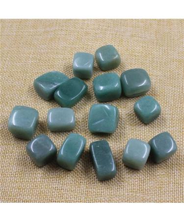 Natural Crystal Rough 1lb Tumbled Green Stones from Brazil - Large 1/2" to 1" Polished Natural Stones for Reiki Crystal HealingWh - Buy Online on GoSupps.com