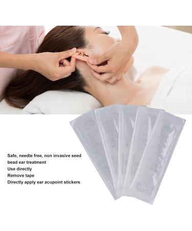 100pcs Silver Plated Ear Seeds - Safe Acupuncture & Acupressure Set for Body | International Shipping - Buy Online on GoSupps.com