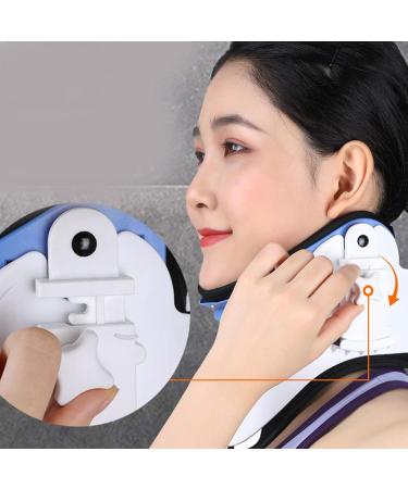 Cervical Traction Device for Neck Pain Relief | Adjustable Neck Support Collar | Family Care Solution - Buy Online on GoSupps.com