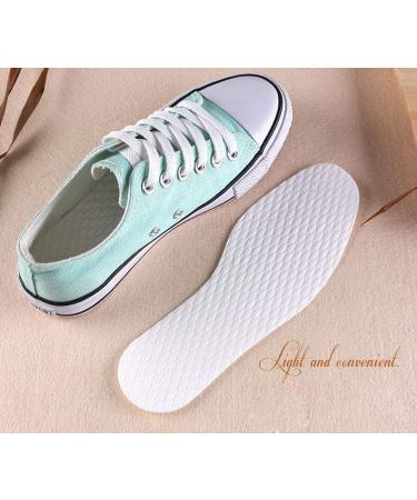 10 Pairs White Disposable Breathable Slim Barefoot Insoles - Non-Sticky Sweat Treatment for Women s Shoes | Comfort for Walking Jogging & Running - Buy Online on GoSupps.com
