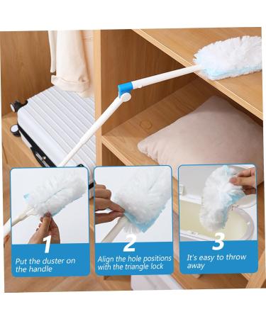 Electrostatic Duster Handheld Extendable Duster Detachable Disposable Duster with 6 Duster Refills 41.34in Multipurpose Duster Cleaning Supplies - Buy Online on GoSupps.com
