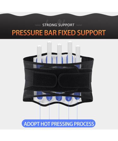 ChangTSing Back Bandage for Lumbar Spine Pain Relief | Breathable Back Support Belt for Men & Women | Ideal for Herniated Discs - Buy Online on GoSupps.com