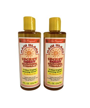 Maui Island Secret Darkest Browning Formula 8 oz. (2 PACK)
