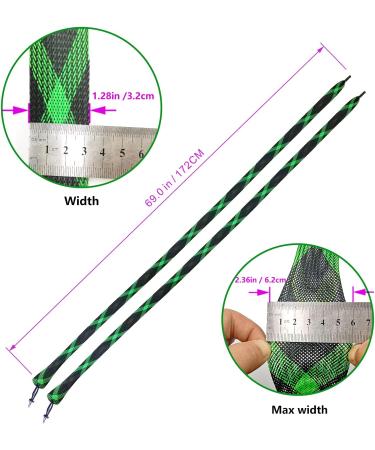 XINGHE 10PCS Fishing Rod Sleeve Socks with Lanyard - Ideal for Fly, Casting, and Sea Fishing Poles - Buy Online on GoSupps.com