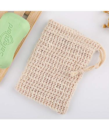 Milists 20 STK Handmade Luffa Soap Bags - Eco-Friendly Shower Peeling & Travel Soap Packaging - Buy Online on GoSupps.com