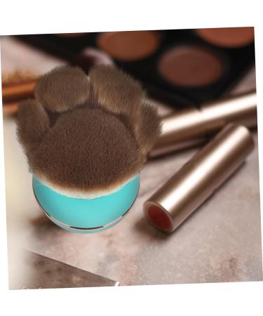 MERRYHAPY 1pc Cat Claw Loose Powder Brush Spectrum Brush Bb Cream Foundation Brush for Cream Foundation Portable Brush Foundation Makeup Brush Shading Powder Applicator Cosmetics 6.5x4.5cm Green - Buy Online on GoSupps.com