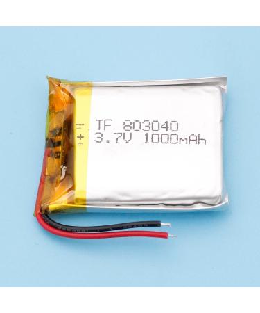 1Pcs 083040 3.7V 1000mAh Polymer Lipo Battery with PCM - Rechargeable International Shipping Available - Buy Online on GoSupps.com