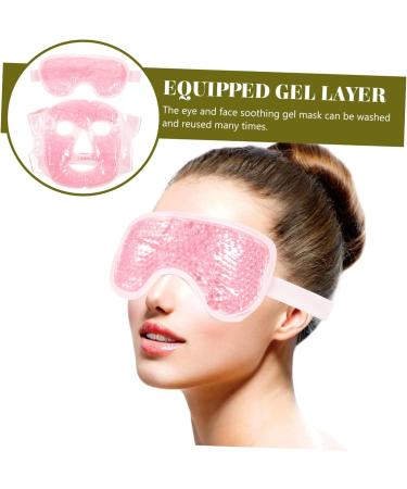 BESPORTBLE Hot Compress Masks 4 Sets Beauty Reusable Eye Puffiness Cold Compress Eye Eye Puffy Cooling Sleepmask Eye Heated Facial Eye Pink Cold Cosmetic Facial Cooling Masks - Buy Online on GoSupps.com