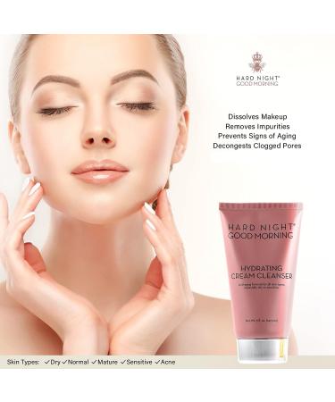 Hydrating Cream Cleanser - Anti-Aging Formula Reduces Clogged Pores & Makeup 5 fl oz | International Shipping Available - Buy Online on GoSupps.com