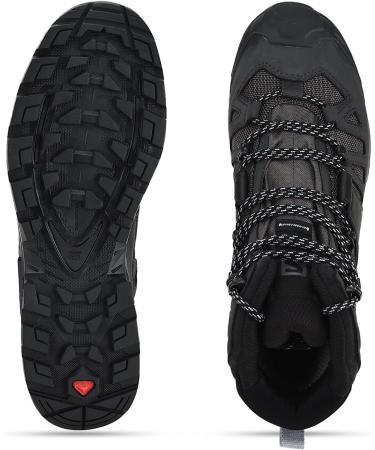 Salomon Quest 4 GTX High Rise Hiking Boots 9 - Magnet/Black/Quarry - Buy Online on GoSupps.com