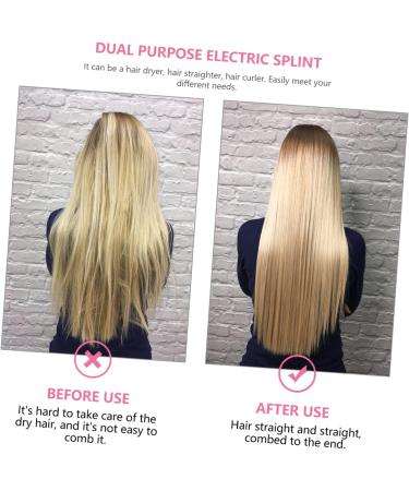 SKISUNO Small Curling Wand Operated Mini up Adjustable for Options Rechargeable to in Home Curler Small Cordless Travel Women 20X3.5X2.5CM White - Buy Online on GoSupps.com