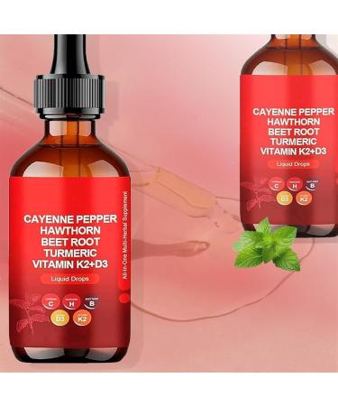 Aeluro Gouttes de Cayenne Aeluro Cayenne Drops extrait de poivre de CayenneAeluro extrait de poivre de Cayenne gouttes de poivre de Cayenne goutte liquide de piments de Cayennenaturels (2) - Buy Online on GoSupps.com