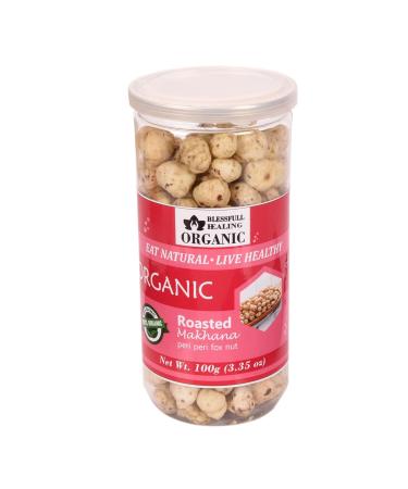 Buy Blessfull Healing Organic Roasted Peri Peri Makhana - 100g | Healthy Snack | International Shipping - Buy Online on GoSupps.com