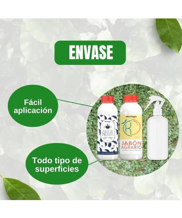  PLANTAWA Potassic Soap Saving Pack 1L + Neem Oil 1L + Powder Shaker 100% Natural Orchard Protection Durable High Concentration White Fly Red Spider Aphid Mealybug - Buy Online on GoSupps.com