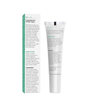 BeautyRx Gentle Exfoliating Eye Therapy Cream - Brighten and Revitalize Delicate Skin - Buy Online on GoSupps.com