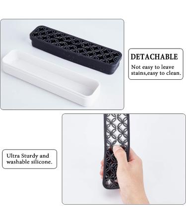 GORGECRAFT Silicone Desktop Organizers | Makeup Brush Holder & Cosmetic Storage Box | Stash & Store Painting Pens | Black - Buy Online on GoSupps.com