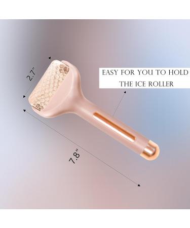 Ice Roller for Face & Eyes - Reduce Puffiness Wrinkles Migraine Relief | Pink Massager International Shipping Available - Buy Online on GoSupps.com