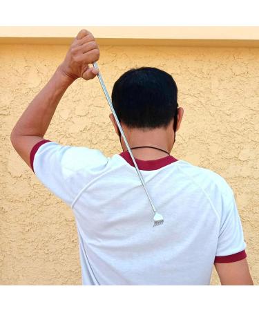 Portable Back Scratching Device - Flexible Telescopic Massager for All Ages | Best Manual Back Massager for Elderly Children & Adults - Buy Online on GoSupps.com