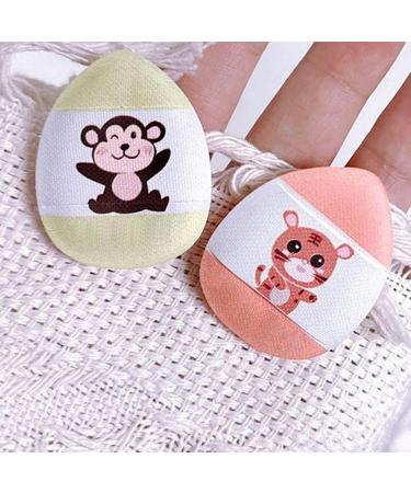 lyanny Powder Puff for Makeup | Reusable Makeup Puff for Face Water Drop Shape Design Makeup Blender Sponge Thumb Powder Puff for Women - Buy Online on GoSupps.com