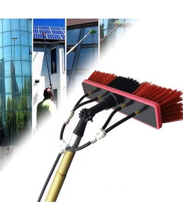 Photovoltaic Panel Cleaning/Window Clean Water Fed Telescopic Brush Conservatory Roof Cleaning Tools for Photovoltaic Panel Cleaning (Color : 9m/30ft) (5.4m/18ft)