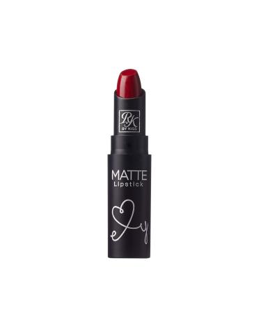 KISS Ruby Kisses Matte Lipstick (RMLS07 - Kiss Red) RMLS7 - Kiss Red 1 Count (Pack of 1)