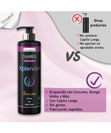 XPLENDOR Shampoo 300 ml Drasanvi Drasanvi - Buy Online on GoSupps.com
