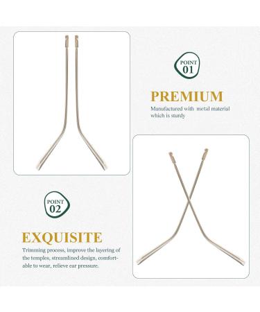 Angoily Glasses Repair Accessories - 1 Pair Spare Legs & Hinge for Spectacle Replacement | International Shipping - Buy Online on GoSupps.com