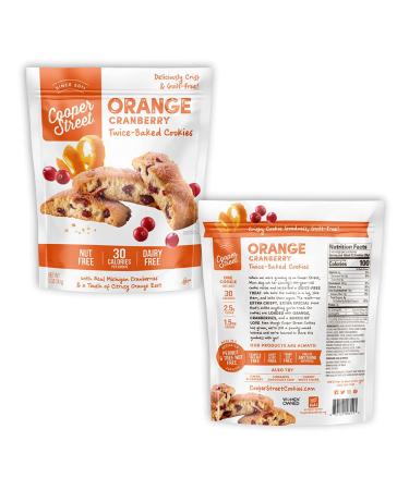 Cooper Street All Natural Nut & Dairy Free Biscotti Style Cookies 5oz (Pack of 4) - Buy Online on GoSupps.com