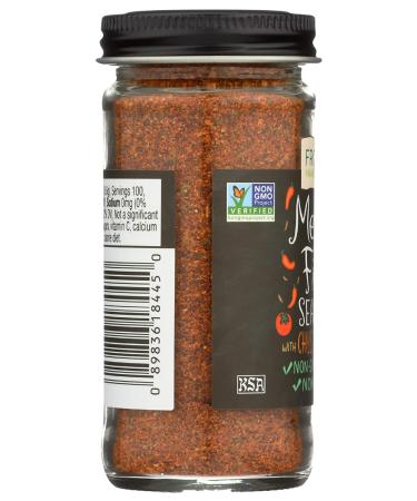 Frontier Mexican Fiesta Seasoning Blend - 2.12 oz Bottle - Buy Online on GoSupps.com