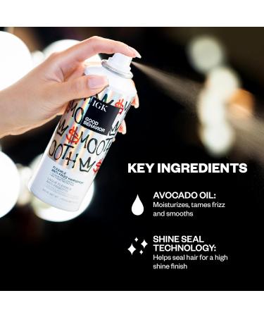 IGK Good Behavior Smooth Flexible Anti Frizz Hairspray 168 ml / 5 oz - Buy Online on GoSupps.com