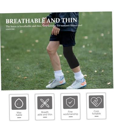 NOLITOY Multi-Function Sports Brace Sleeve | Breathable Fitness Pads for Summer | 1 Pair Nylon Support - Buy Online on GoSupps.com