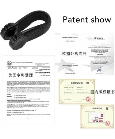 Hand Pressure Strap Manual Acupressure Strap for Headache Between Thumb and Forefinger (Black) - Buy Online on GoSupps.com