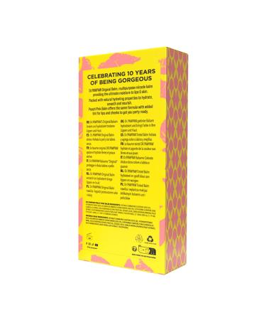 Dr. PawPaw Peachy Set - Multipurpose Soothing and Tinted Hydrating Lip Balm Giftset - Peach Pink and Original Balm - Gluten Free - 2 pc - Buy Online on GoSupps.com