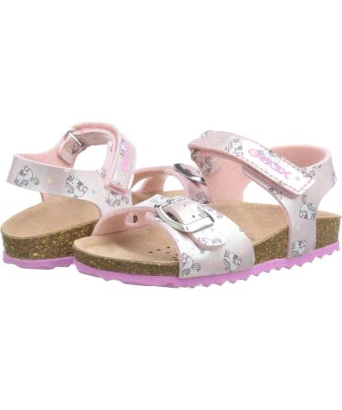 Geox Baby Girl's B Sandal Chalki 3.5 UK - Light Pink Fuchsia | Shop Now - Buy Online on GoSupps.com