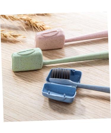 FRCOLOR 36 Pieces Dustproof Toothbrush Caps - Toothbrush Protector & Cover Holder for Travel | International Shipping Available - Buy Online on GoSupps.com
