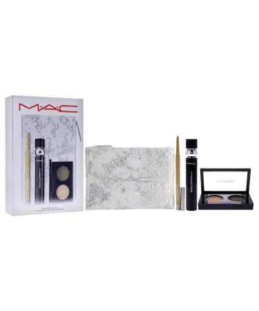 Buy MAC Snowtrance Eye Kit for Women - 4 Pc Eye Shadow Duo M-A-C Stack Mascara Gel Pencil Liner - International Shipping Available - Buy Online on GoSupps.com