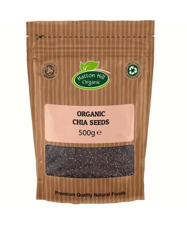 Organic Chia Seeds 500g by Hatton Hill Organic